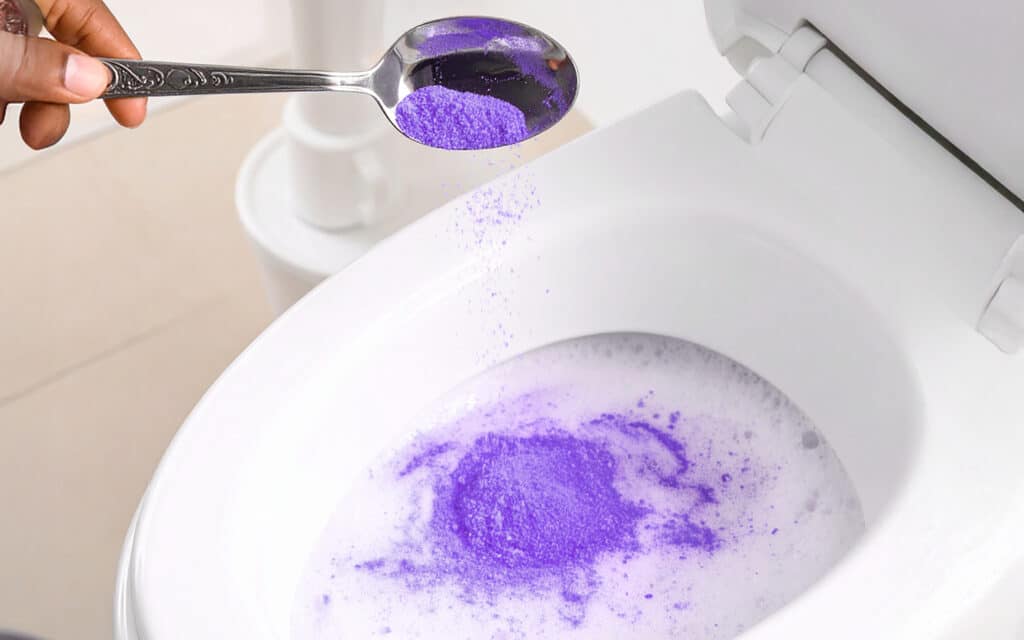 Ein Esslöffel FizzClean